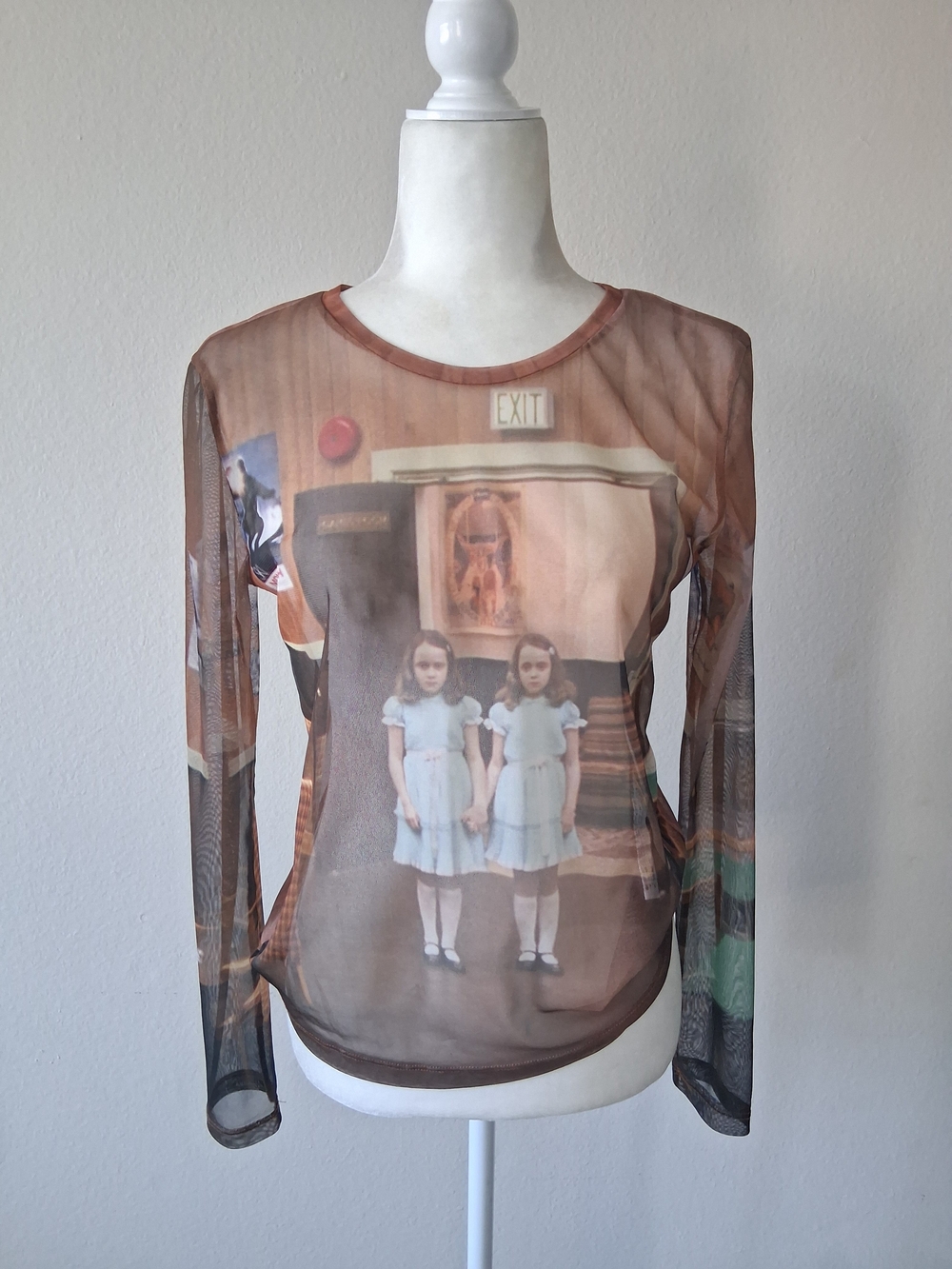 ZARA "The Shining" Mesh Top - Picture 4 of 5